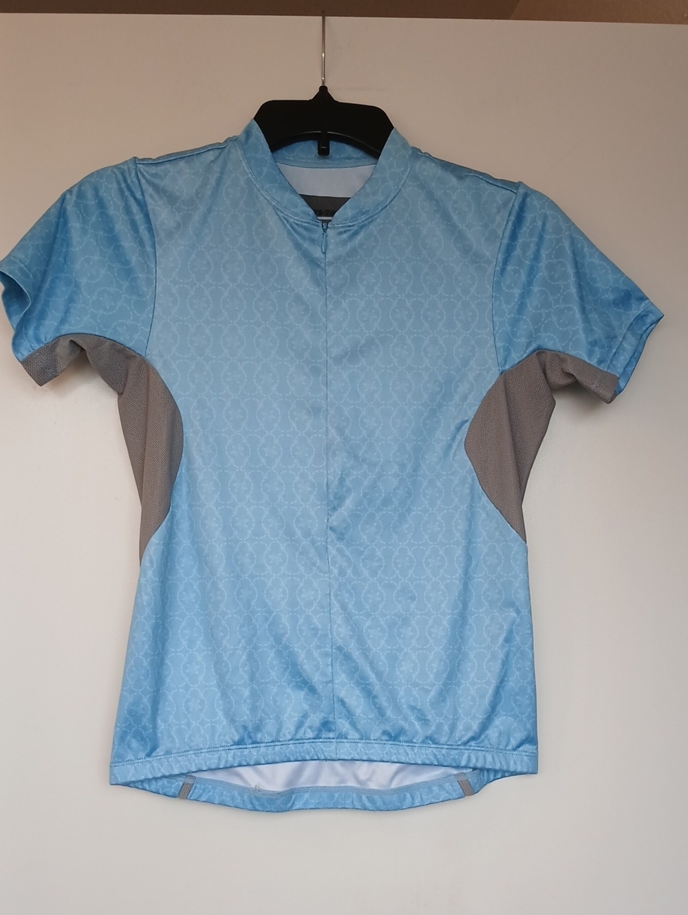 Novara Cycling Jersey Womens Size Small Blue Gray Short Sleeve